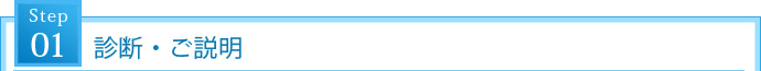 STEP1. 診断・ご説明